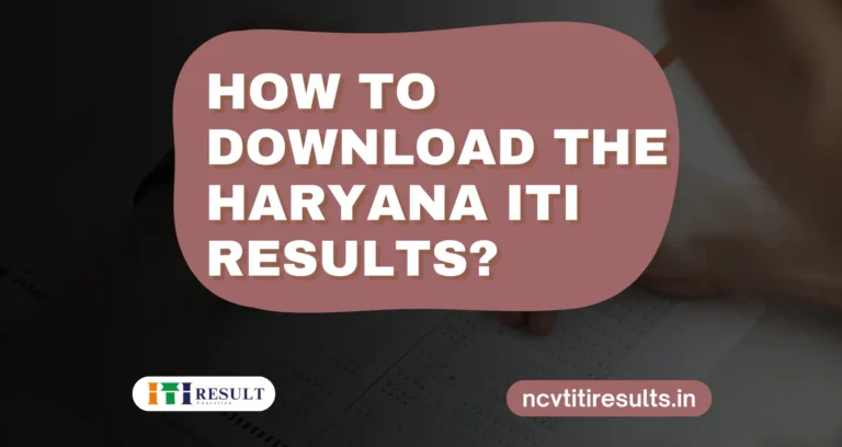 Check haryana iti result