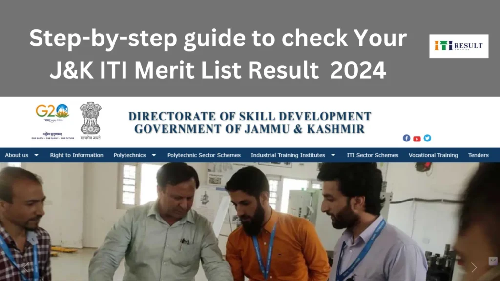 This is the Official website of J&K ITI