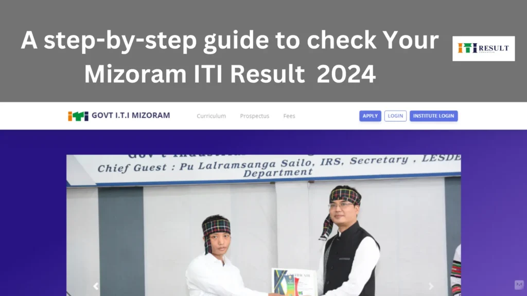 This is the official homepage of Mizoram ITI website